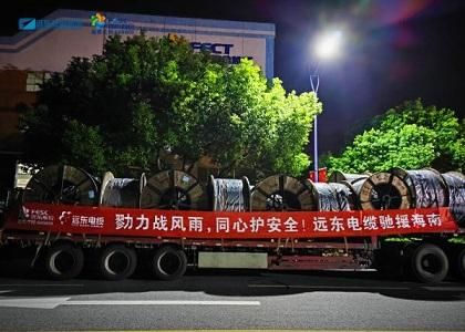 勠力战风雨 同心护安全|远东电缆驰援海南