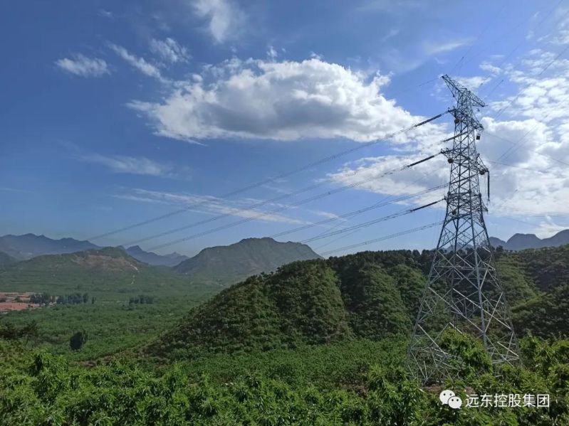 远东复合技术参建承德东至阳乐双回500 kV输变电工程全线贯通